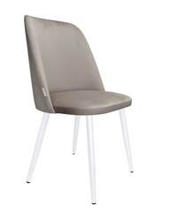 Olive gepolsterter FENIKS Stuhl, Material BL-75