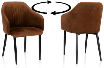 Tapicerowane krzesło CLARA - różne kolory