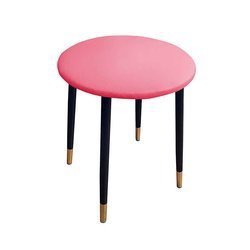 Feniks Stuhl 2 Rosa mit goldenem Bein