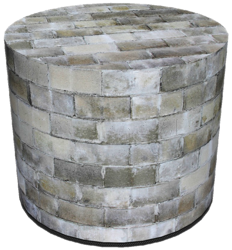 SKP BERTONI DECORATIVE POUF URBAN HD