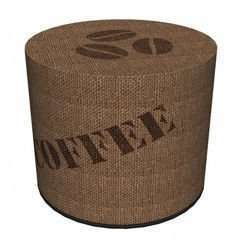 SKP BERTONI DECORATIVE POUF COFFEE HD