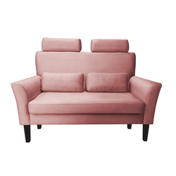 Dark gray BACARDI sofa upholstered with eco-leather