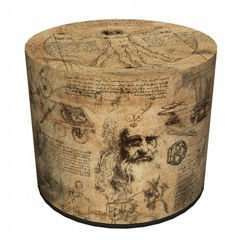 SKP BERTONI DECORATIVE POUF VINCI HD