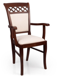 JRX Krzesło tapicerowane MAGNUM 2 z podłokietnikiem