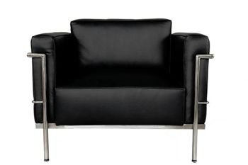 Fotel Soft GC czarna skóra