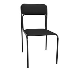 Rosa gepolsterter Stuhl DIUNA Material MG-58 Koralle