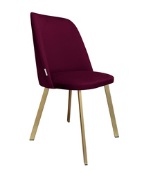 Olive upholstered FENIKS chair, material BL-75