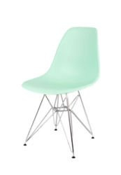 SK Design KR012 Pistachio (Green) Chair, Chrome legs