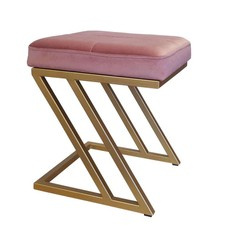 Szara pufa tapicerowana LOFT Z materiał BL06