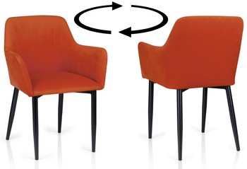 Tapicerowane krzesło CLARA - różne kolory