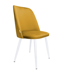 Olive gepolsterter FENIKS Stuhl, Material BL-75