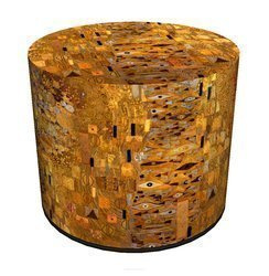 SKP BERTONI DECORATIVE POUF VINYL HD