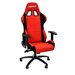 SEB Fotel Gamingowy  HD.117C PIT STOP Czerwono-czarny