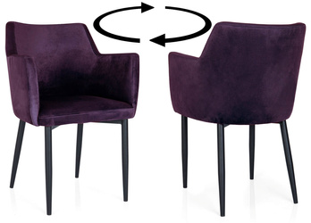 Tapicerowane krzesło CLARA - różne kolory