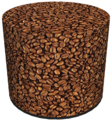 SKP BERTONI DECORATIVE POUF KAWA HD