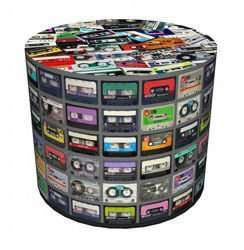 SKP BERTONI DECORATIVE POUF KASETY HD