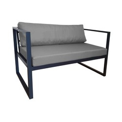 Grüner BACARDI-Sofa mit Öko-Leder bezogen