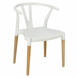 Krzesło Wicker PP Simplet białe