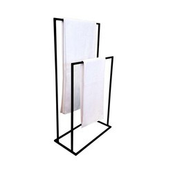 Wieszak metalowy podwójny 90 cm