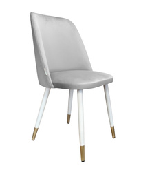 Olive gepolsterter FENIKS Stuhl, Material BL-75