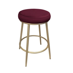 Olive gepolsterter FENIKS Stuhl, Material BL-75