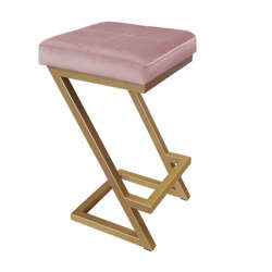 Brown upholstered FENIKS hoker material MG-09