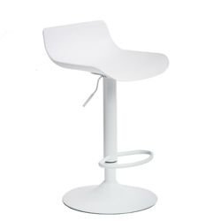 Stołek barowy Bar One Simplet biały mat