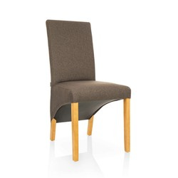 Tapicerowane krzesło CHESTERFIELD z kołatką - różne kolory