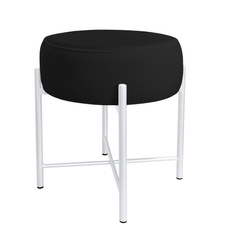 Taboret tapicerowany Ola MG19 czarny