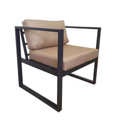 Green BACARDI sofa upholstered with eco-leather