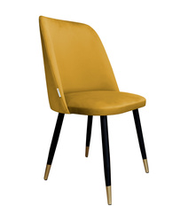 Olive upholstered FENIKS chair, material BL-75