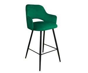 Zielony tapicerowany hoker STAR materiał MG-25