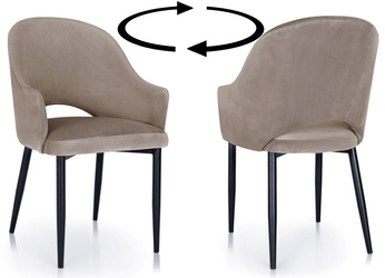 Tapicerowane krzesło CLARA - różne kolory