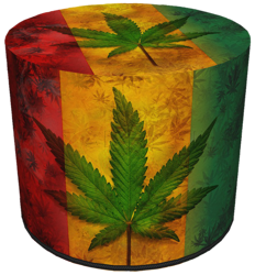 SKP BERTONI DECORATIVE POUF RASTA HD