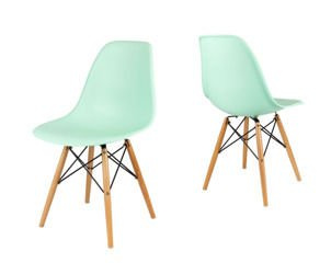 SK Design KR012 Pistazie Stuhl Buche