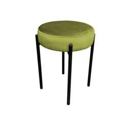 Olive upholstered FENIKS chair, material BL-75