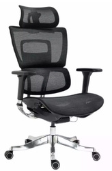 SIG Fotel ergonomiczny Winner Lux chom. czarny