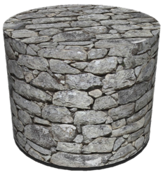 SKP BERTONI  DECORATIVE POUF CORDOBA HD