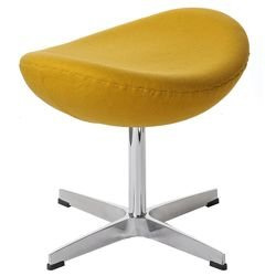 Podnóżek Jajo żółty kaszmir B4 Premium Premium