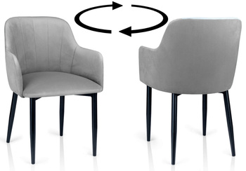 Tapicerowane krzesło CLARA - różne kolory