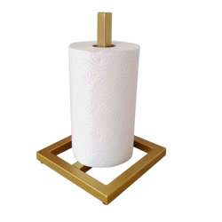 Stojak na papier toaletowy 70 cm złoty
