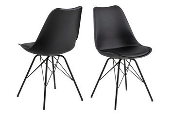Krzesło Eris PP czarne/czarne
