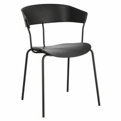 Krzesło Laugar czarne