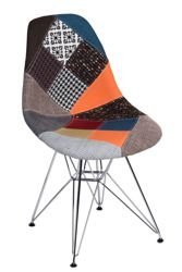 Krzesło P016 DSR patchwork kolorowy