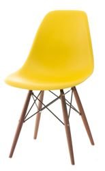 Krzesło P016W PP żółte/dark