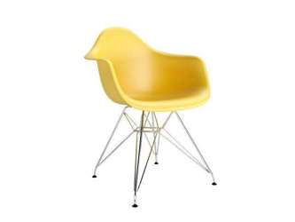 Krzesło P018 PP oliwkowe, chrom nogi