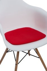 Poduszka na krzesło KR012F czerwony