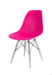 SK Design KR012 Ciemnoróżowe Krzesło, Nogi lodowe