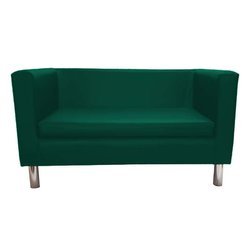 Zielona sofa BACARDI tapicerowana ekoskórą