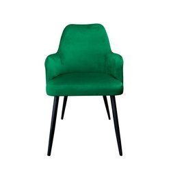 Zielone tapicerowane krzesło PEGAZ materiał MG-25